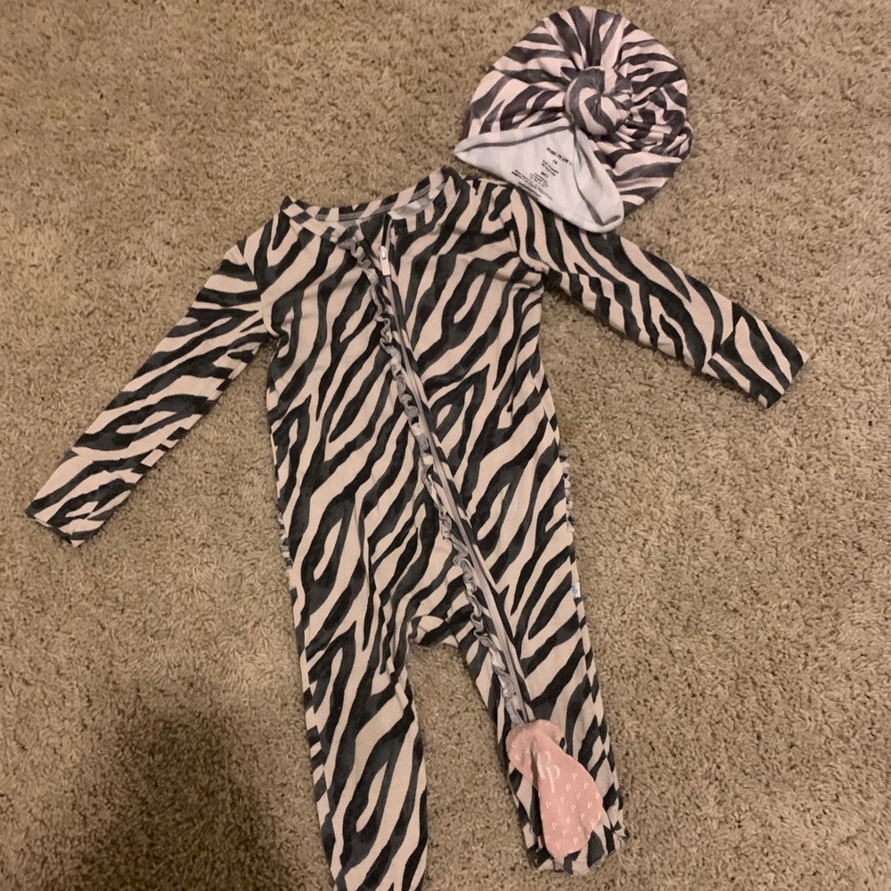 Posh Peanut Discontinued “Koko” footie and turban
